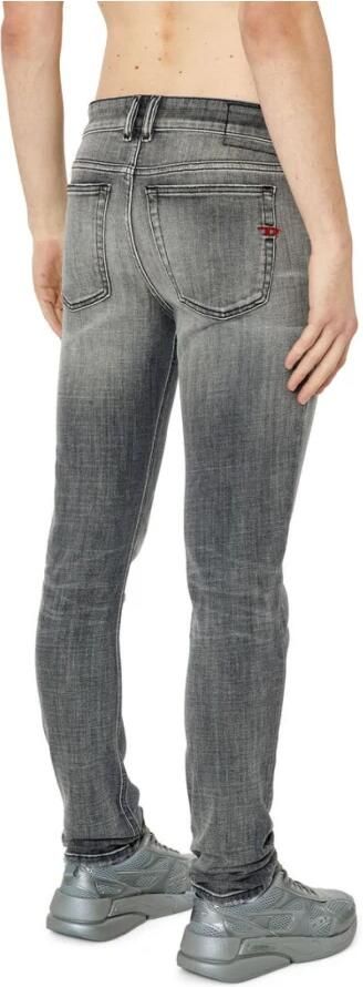 Diesel Stijlvolle Straight Jeans 1979 Sleenker 09E71 Grijs Heren - Foto 14