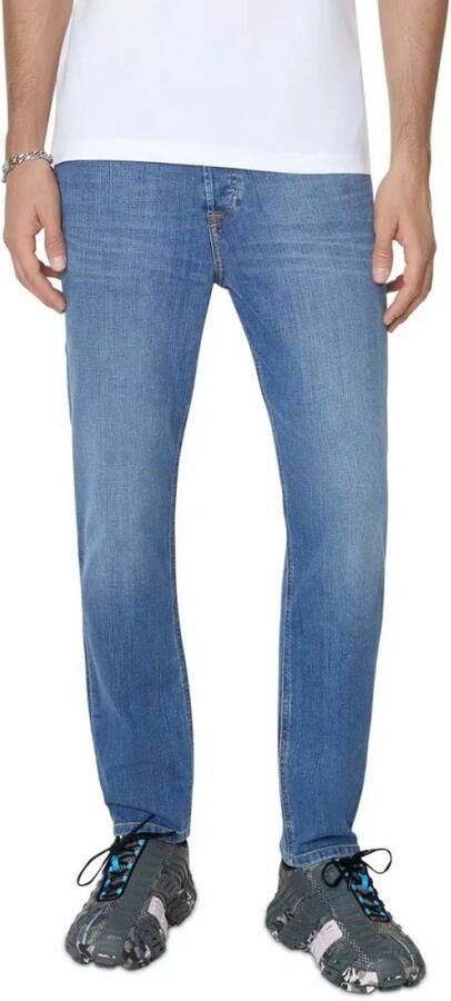 Diesel Vintage Donkere Wassing Skinny Fit Jeans Blue Heren - Foto 4