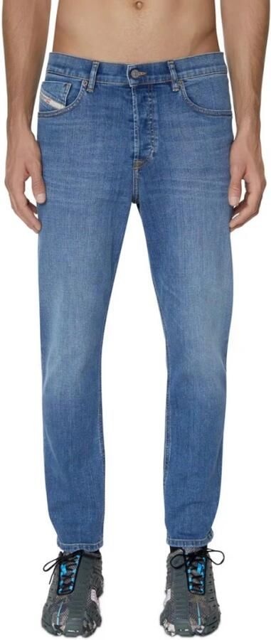Diesel Vintage Donkere Wassing Skinny Fit Jeans Blue Heren - Foto 6