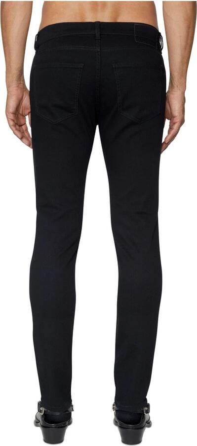 Diesel Slim Fit Zwart Denim 2019 D-Strukt Black Heren - Foto 13