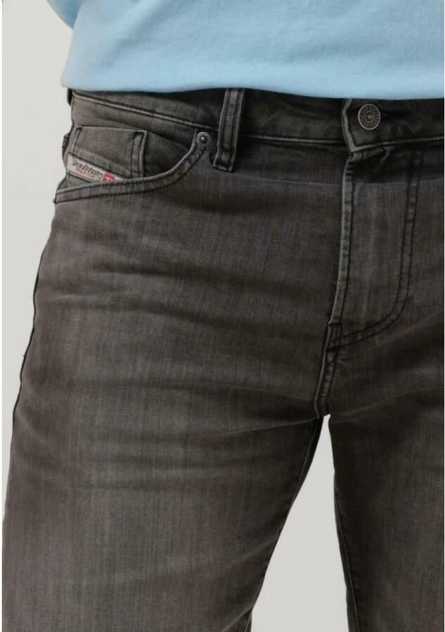 Diesel Slim-short Heren Jeans Lichtgrijs Gray Heren