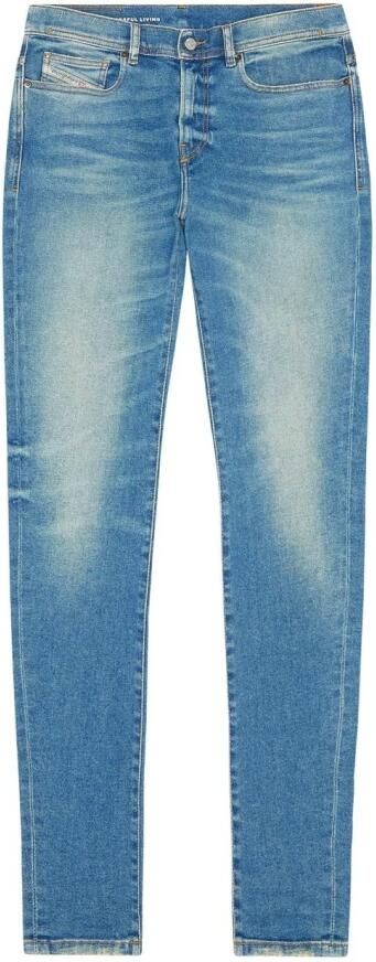 Diesel Slim Stretch Jeans Light Denim Blue Heren - Foto 4