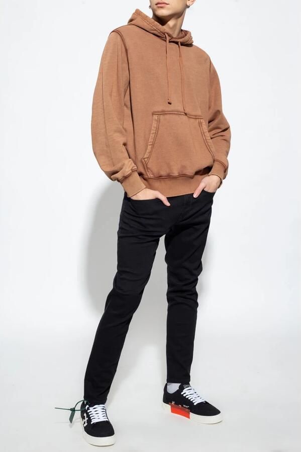 Diesel Slim Fit Zwart Denim 2019 D-Strukt Black Heren - Foto 5