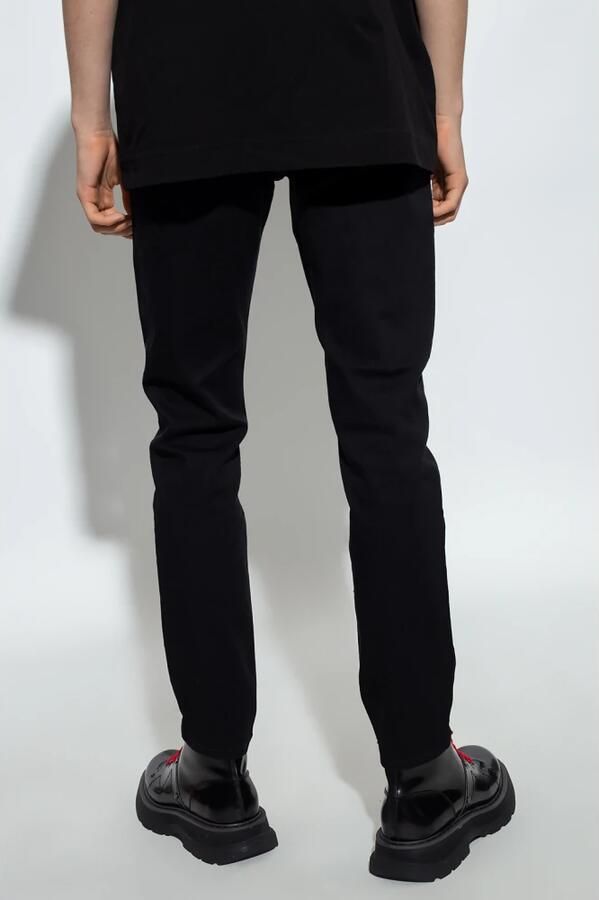 Diesel Slim Fit Zwart Denim 2019 D-Strukt Black Heren - Foto 8