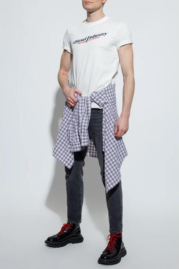 Diesel Heren 2019 D-Strukt 09C47-02 Jeans Grijs Heren - Foto 4