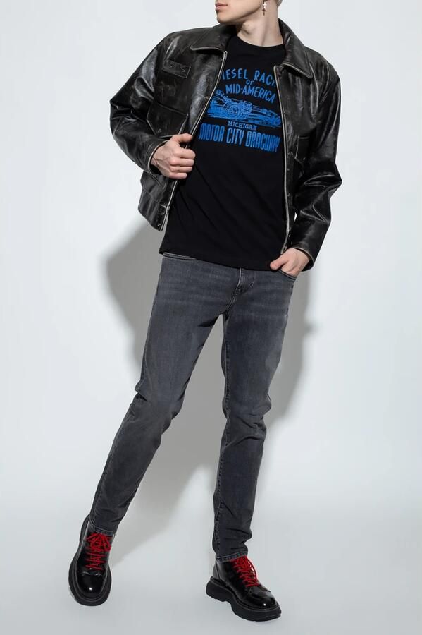 Diesel Heren 2019 D-Strukt 09C47-02 Jeans Grijs Heren - Foto 5