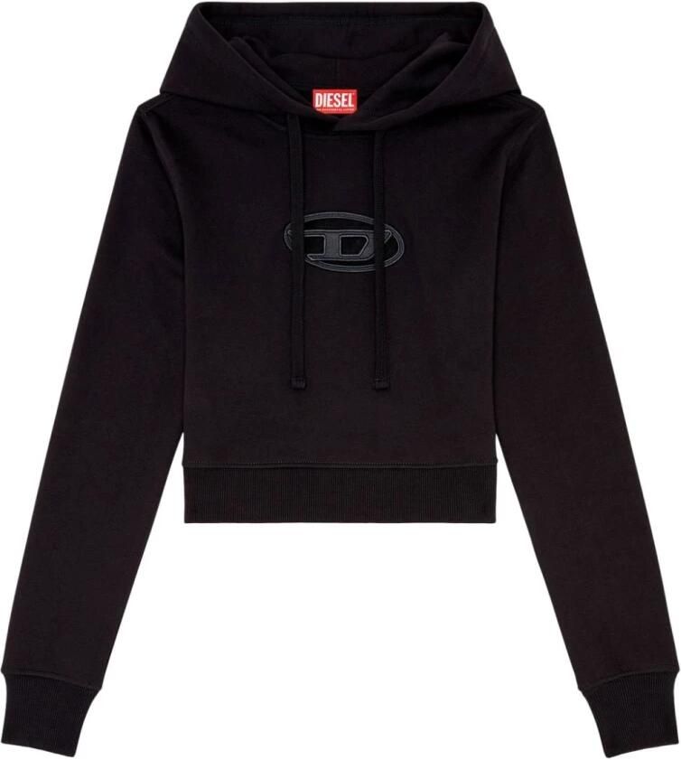 Diesel Zwarte Sweatshirt Stijlvol Comfortabel Vrouwen Black Dames - Foto 4