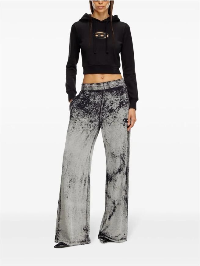 Diesel Zwarte Sweatshirt Stijlvol Comfortabel Vrouwen Black Dames - Foto 3