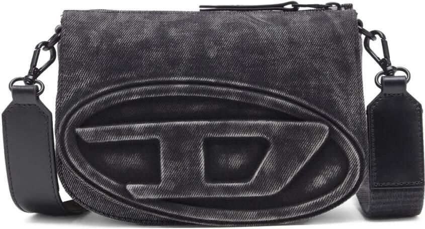 Diesel Business & reistassen Camera Bag 1DR 2.0 Denim Nera in zwart - Foto 10
