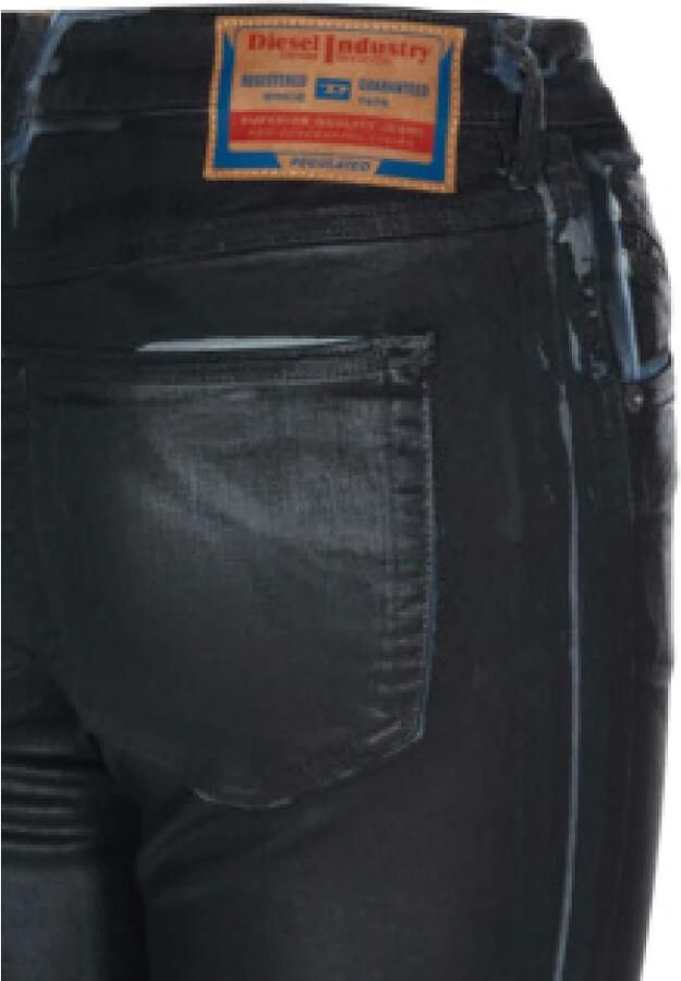 Diesel Stijlvolle Denim Shorts Black Dames - Foto 2