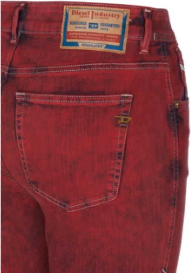 Diesel Stijlvolle Jeans Collectie Red Dames