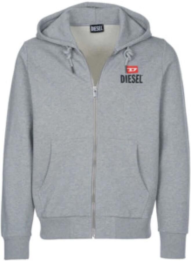 Diesel Stijlvolle Pullover Sweater Gray Heren