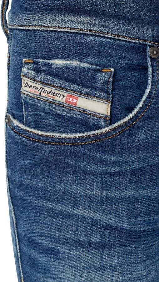 Diesel Stijlvolle Slim-fit Jeans Blauw Heren