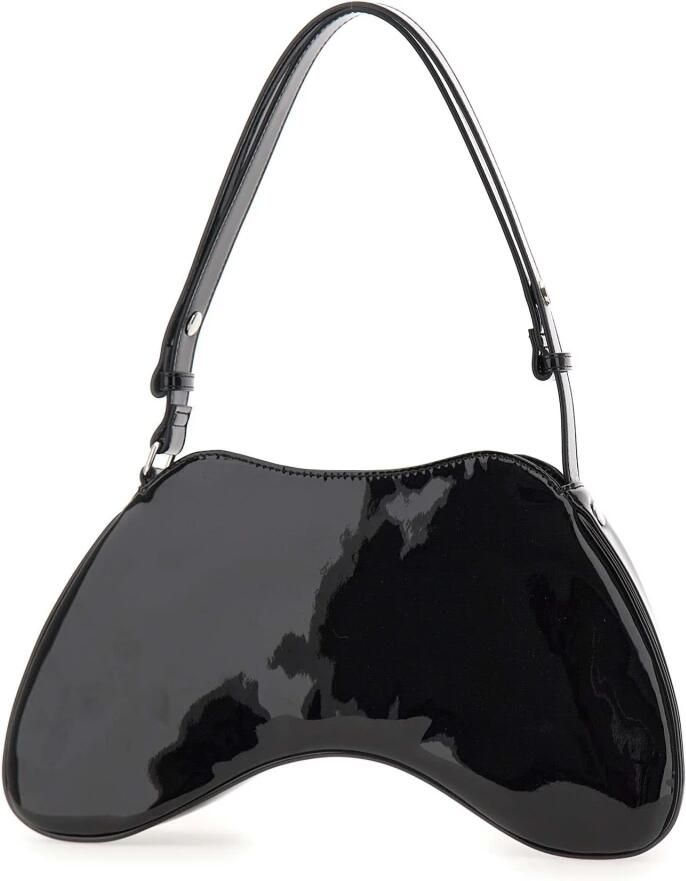 Diesel Zwarte Play schoudertas van synthetisch leer Black Dames - Foto 3