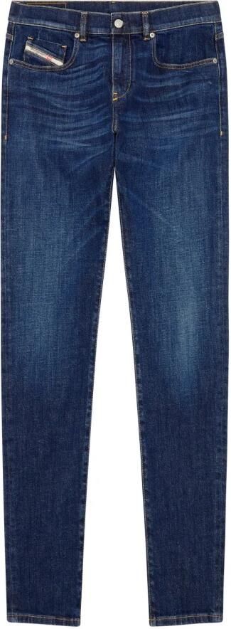 Diesel Straight Jeans Blue Heren