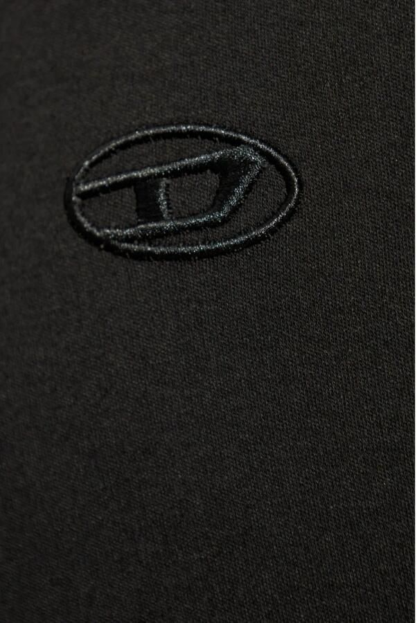 Diesel T-shirt T-Adjust-Slits-R17 Black Heren