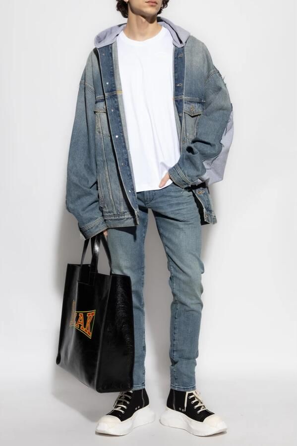 Diesel Slim Fit Blauwe Denim Jeans Blue Heren - Foto 9