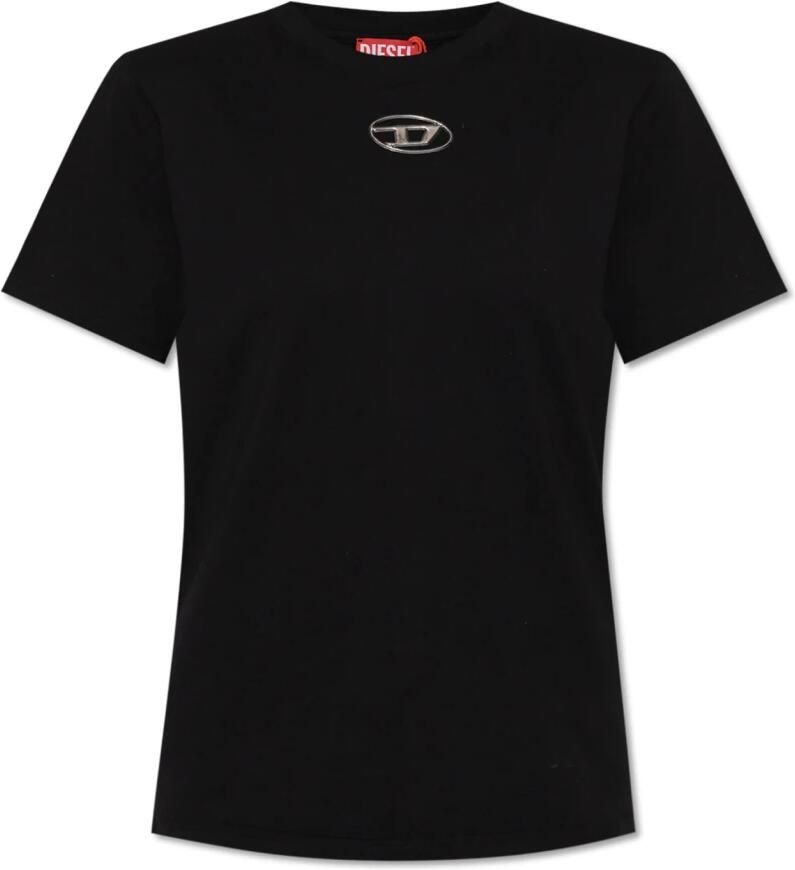 Diesel T-shirt Korte Mouw A16841 0CLBR T-REGS-OD-Q1-9XX BLACK