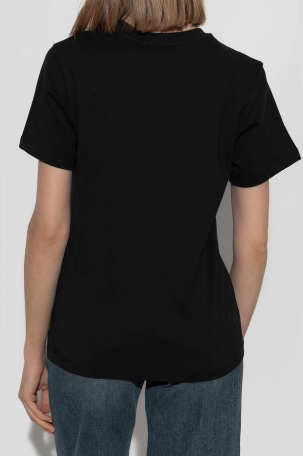 Diesel T-shirt Korte Mouw A16841 0CLBR T-REGS-OD-Q1-9XX BLACK - Foto 9