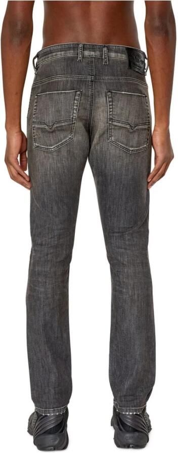 Diesel Grijze Straight Jeans Stijlvol en Praktisch Grijs Heren - Foto 2