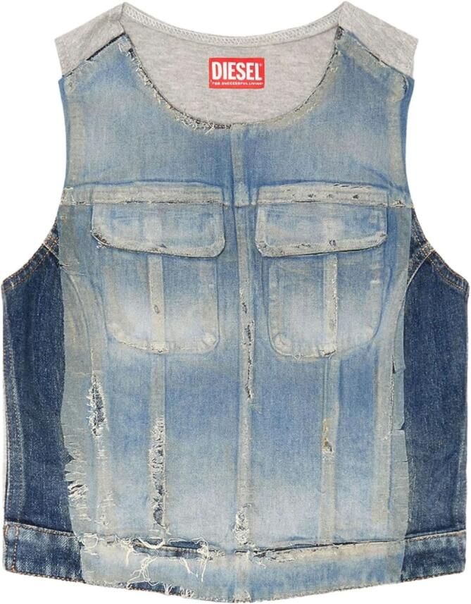 Diesel TOP Blue Dames