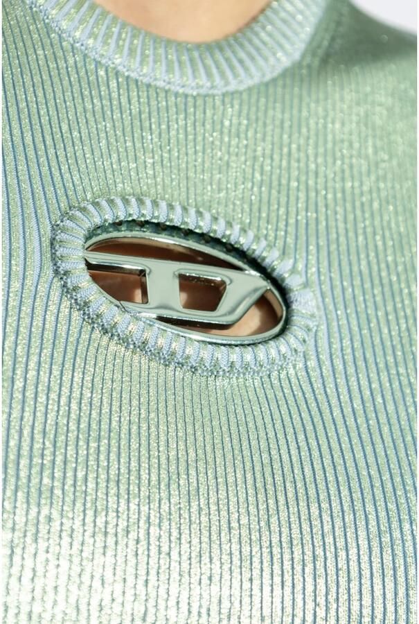 Diesel Top M-Caddix-Top-M Green Dames