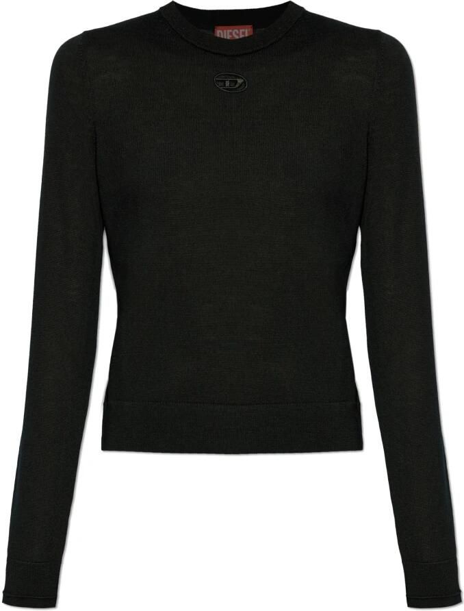 Diesel Trui A17498 0DCCH M-ALINESA-9XX BLACK - Foto 5