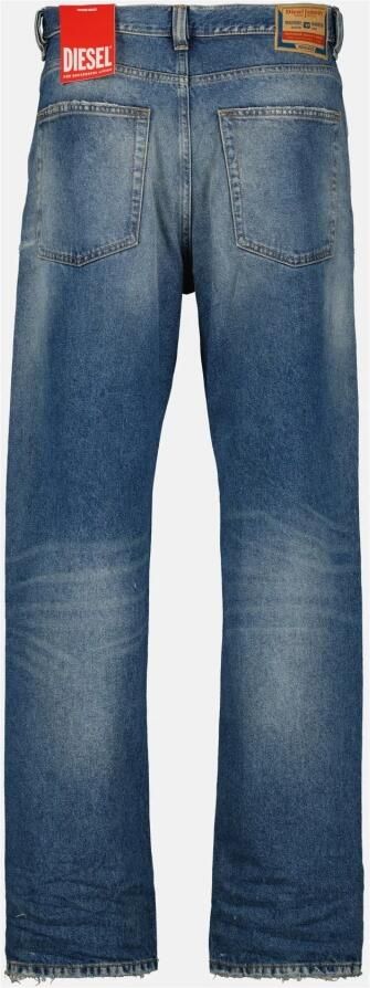 Diesel Vintage Blauwe Straight Cut Jeans Blue Heren - Foto 7
