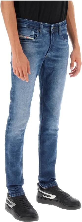 Diesel Vintage Donkere Wassing Skinny Fit Jeans Blue Heren - Foto 8
