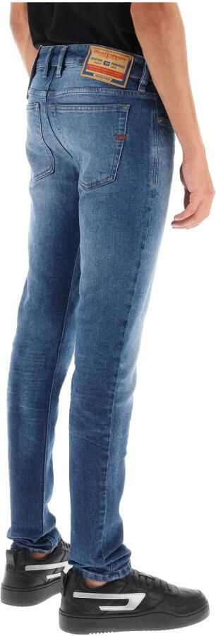 Diesel Vintage Donkere Wassing Skinny Fit Jeans Blue Heren - Foto 12