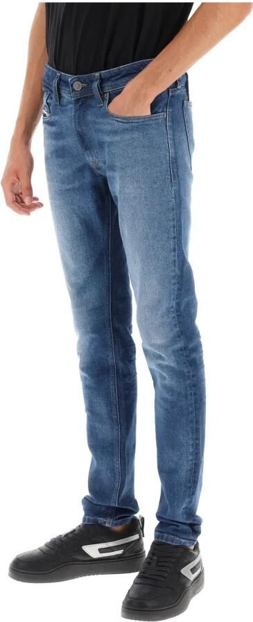 Diesel Vintage Donkere Wassing Skinny Fit Jeans Blue Heren - Foto 7