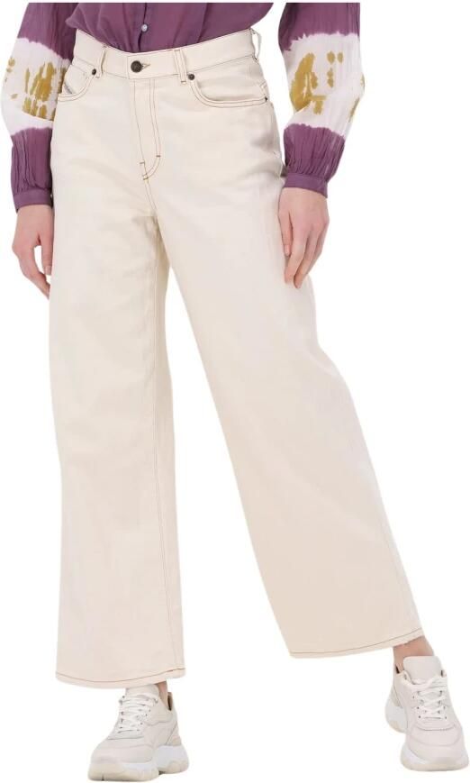 Diesel Wijde Jeans voor Dames 2000 Beige Dames - Foto 5