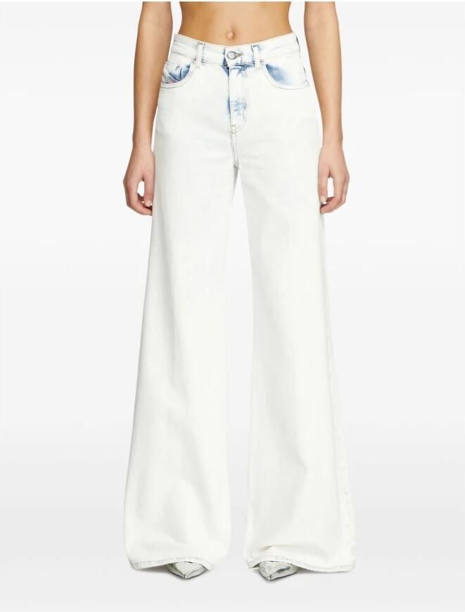 Diesel Lichtblauwe Denim Jeans Klassieke Stijl Blue Dames - Foto 8