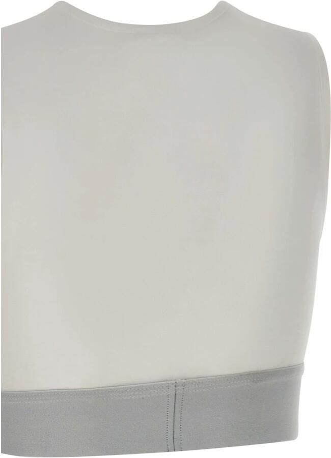 Diesel Witte Katoenen Ada Top White Dames - Foto 3