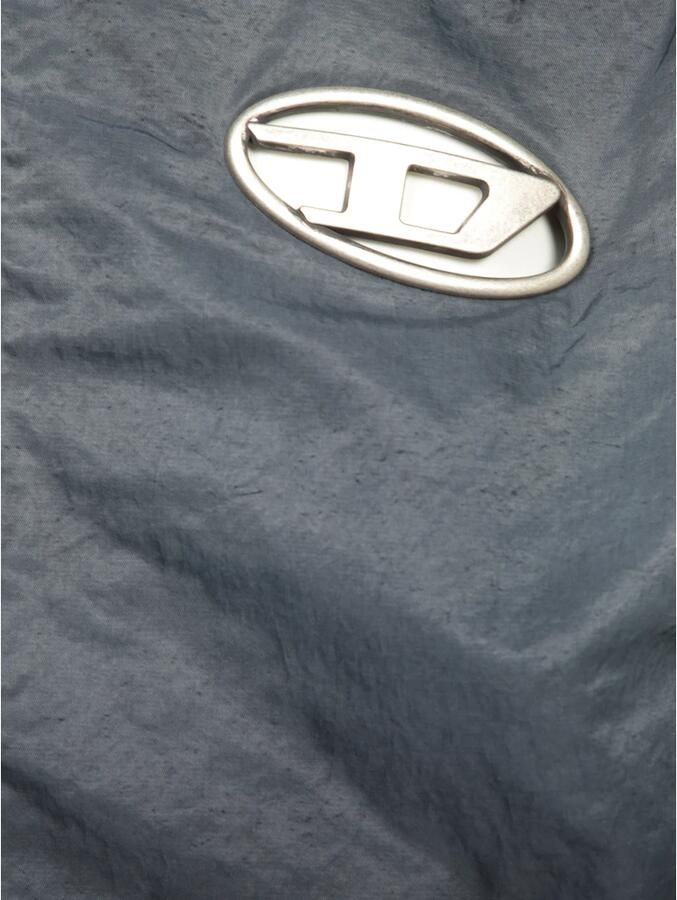 Diesel Zwarte Bomberjack met Gouden Accenten Black Heren - Foto 2