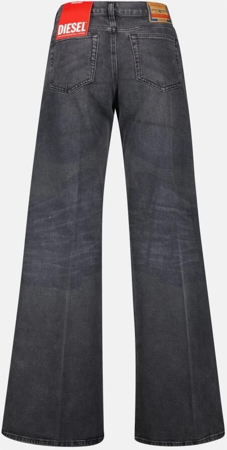 Diesel Straight Leg Five Pocket Jeans Gray Dames - Foto 9
