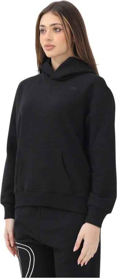 Diesel Zwarte hoodie met Oval D-logo Black Dames - Foto 3