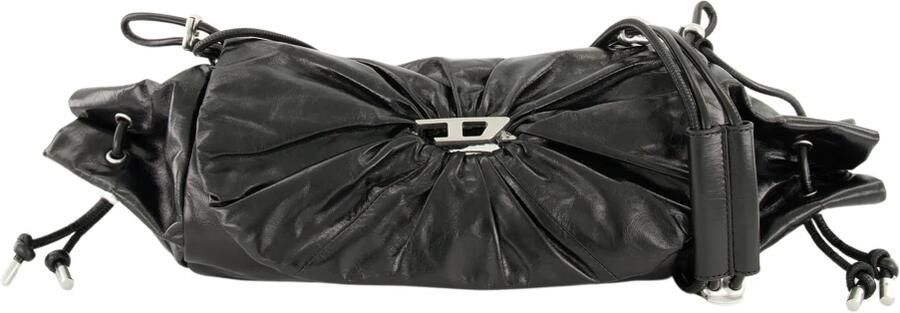 Diesel Zwarte Stijlvolle Tassen Collectie Black Dames - Foto 15