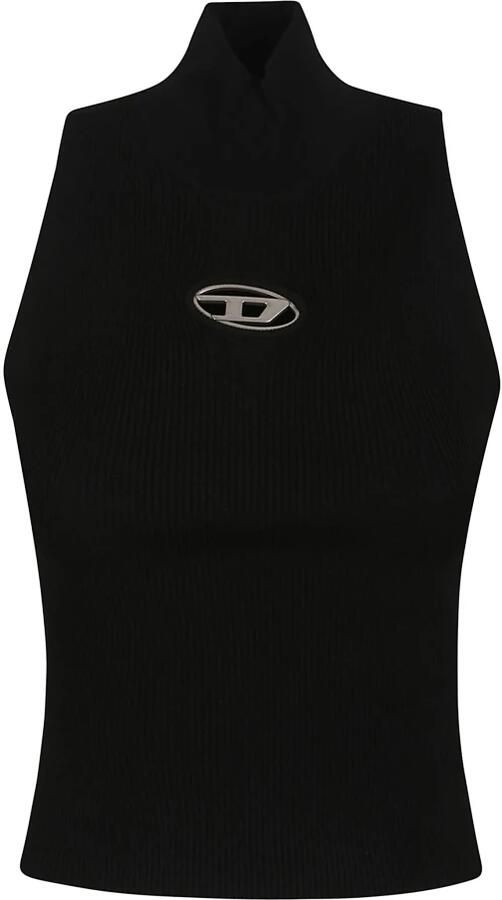 Diesel Stijlvolle Sweaters voor Mannen en Vrouwen Black Dames - Foto 6