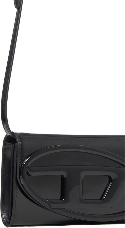 Diesel Crossbody bags Dames Wallet Strap Zwart in zwart - Foto 9