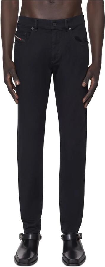 Diesel Slim Fit Zwart Denim 2019 D-Strukt Black Heren - Foto 14