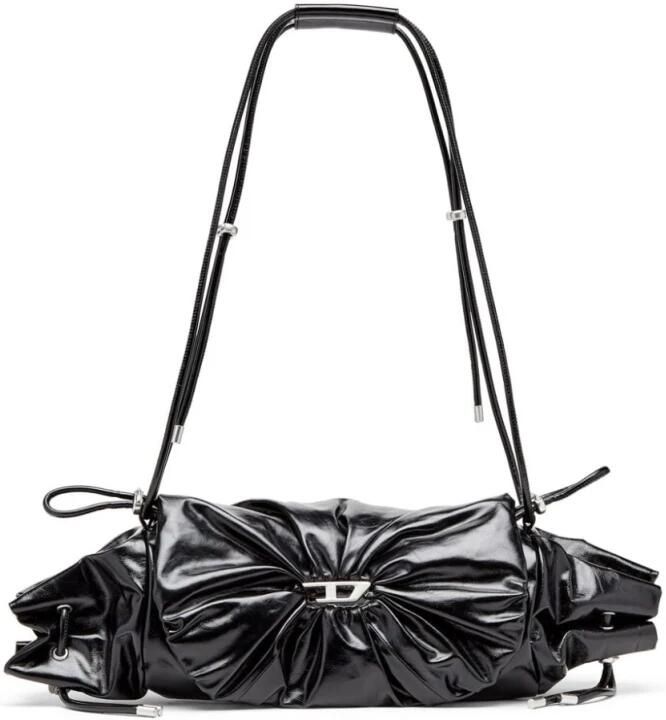 Diesel Zwarte Stijlvolle Tassen Collectie Black Dames - Foto 14