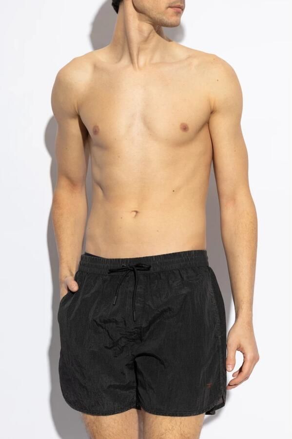 Diesel Zwembroek A17600 0AFBG JIMMIE-38-D-POP-9XXA BLACK - Foto 2