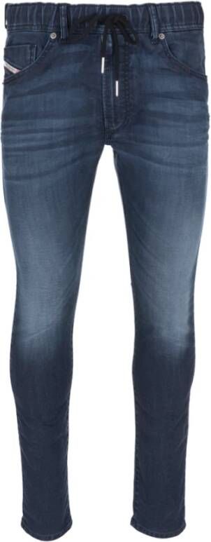 Diesel E-Krooley Jogg Slim-fit Jeans Blauw Heren