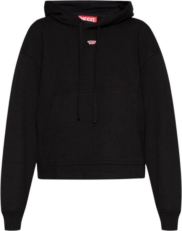 Diesel F-Jaral hoodie met logo Zwart Dames