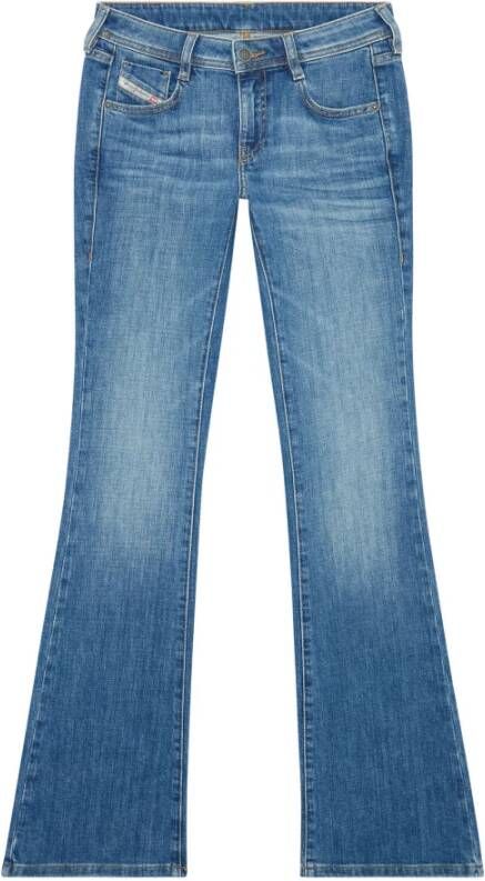 Diesel Flared Jeans Blauw Dames