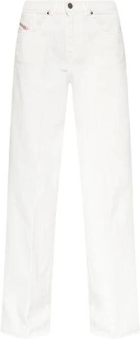 Diesel Uitlopende broek White Dames