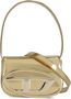 Diesel 1DR Iconic shoulder bag in mirrored leather Yellow Dames - Thumbnail 5