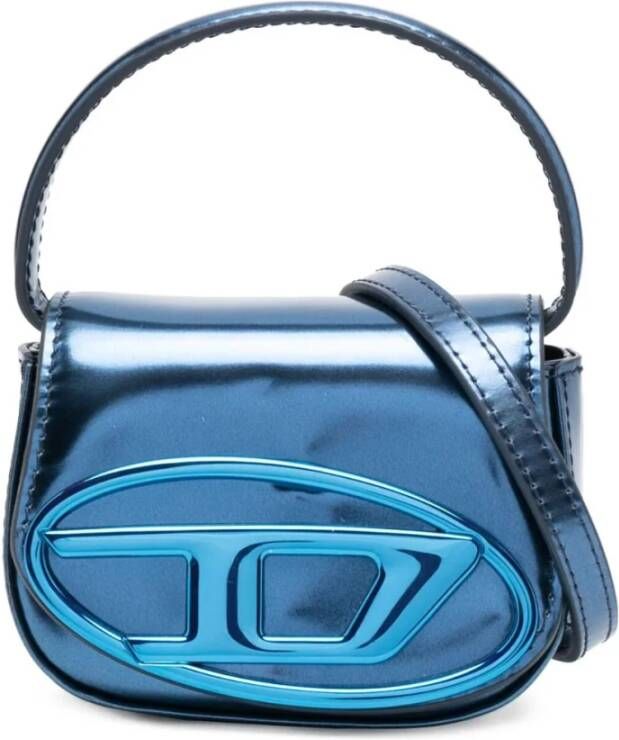 Diesel Stijlvolle Blauwe Schoudertas voor Meisjes Blue Dames