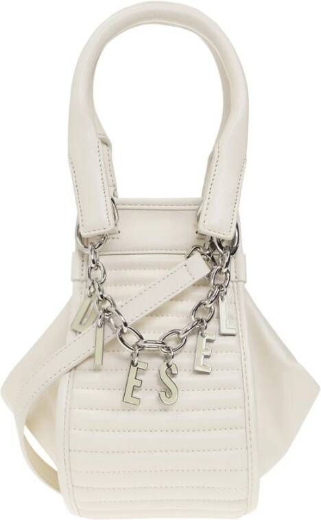 Diesel Avant-Garde Denim Handtas White Dames